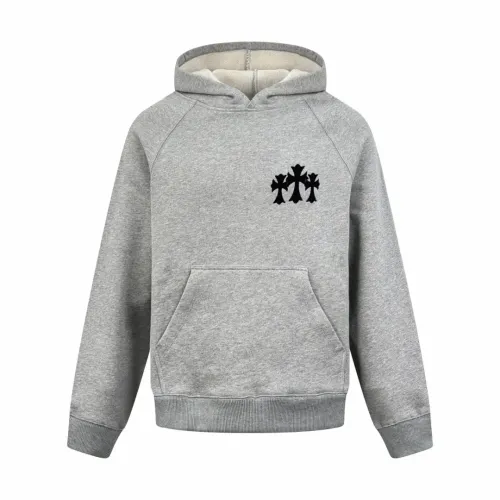 Wholesale Chrome Hearts Hoodies Long Sleeved For Unisex #1400302 $98.00 USD, Wholesale Quality Replica Chrome Hearts Hoodies