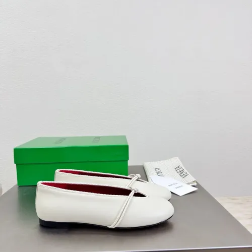 Replica Bottega Veneta BV Flat Shoes For Women #1400594 $125.00 USD for Wholesale