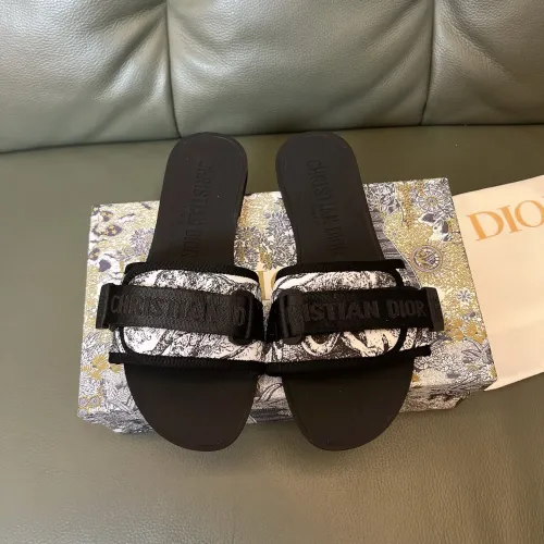 Wholesale Christian Dior Slippers For Women #1400636 $80.00 USD, Wholesale Quality Replica Christian Dior Slippers