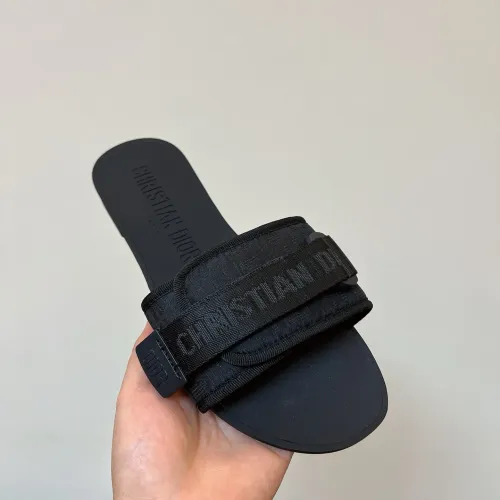 Replica Christian Dior Slippers For Women #1400640 $80.00 USD for Wholesale