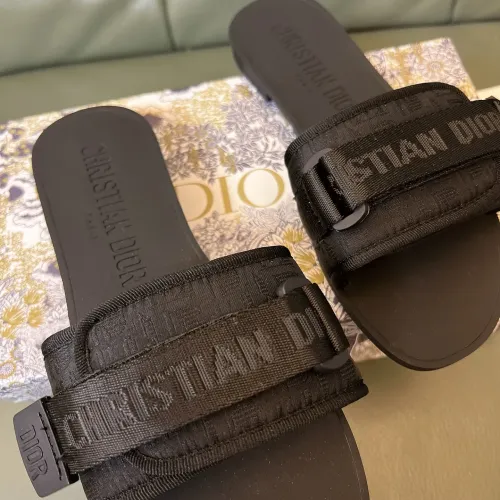 Replica Christian Dior Slippers For Women #1400640 $80.00 USD for Wholesale