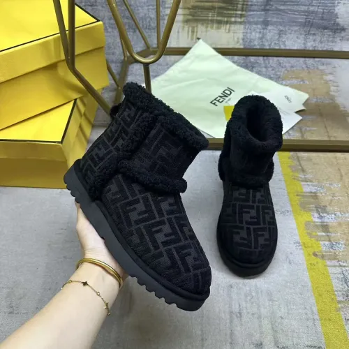 Wholesale Fendi Fashion Boots For Women #1400683 $112.00 USD, Wholesale Quality Replica Fendi Fashion Boots