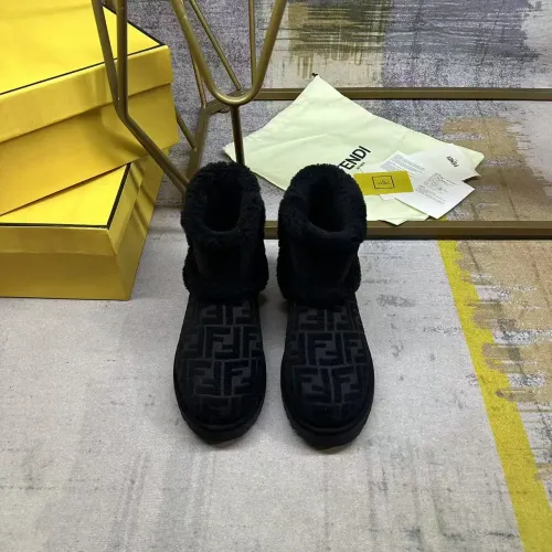 Replica Fendi Fashion Boots For Women #1400683 $112.00 USD for Wholesale
