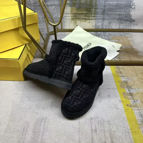 Replica Fendi Fashion Boots For Women #1400683 $112.00 USD for Wholesale