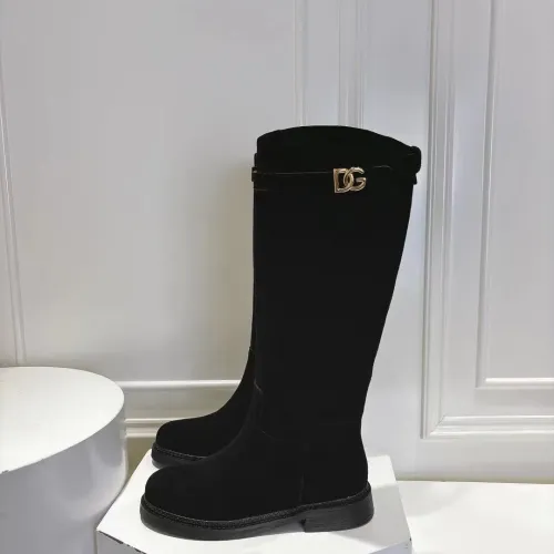 Wholesale Dolce &amp; Gabbana D&amp;G Boots For Women #1400737 $145.00 USD, Wholesale Quality Replica Dolce &amp; Gabbana D&amp;G Boots
