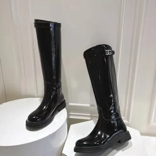 Wholesale Dolce &amp; Gabbana D&amp;G Boots For Women #1400738 $145.00 USD, Wholesale Quality Replica Dolce &amp; Gabbana D&amp;G Boots
