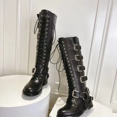 Wholesale Dolce &amp; Gabbana D&amp;G Boots For Women #1400740 $220.00 USD, Wholesale Quality Replica Dolce &amp; Gabbana D&amp;G Boots