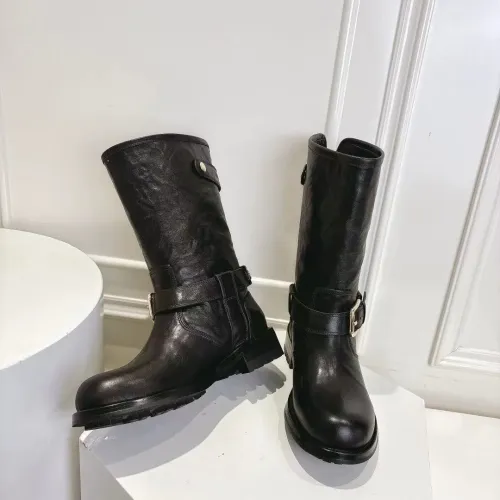 Replica Dolce & Gabbana D&G Boots For Women #1400751 $155.00 USD for Wholesale