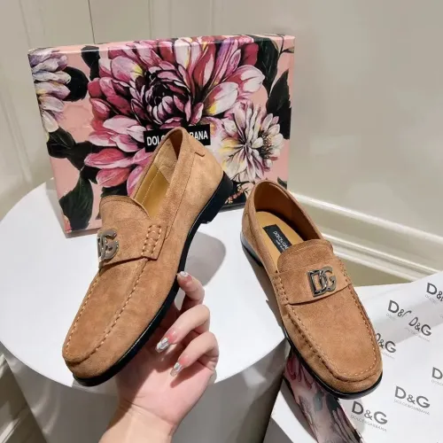 Wholesale Dolce &amp; Gabbana D&amp;G Leather Shoes For Women #1400753 $118.00 USD, Wholesale Quality Replica Dolce &amp; Gabbana D&amp;G Leather Shoes