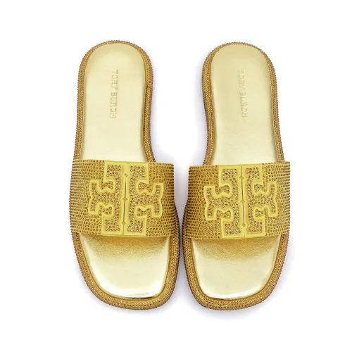 Wholesale Tory Burch TB Slippers For Women #1400763 $92.00 USD, Wholesale Quality Replica Tory Burch TB Slippers