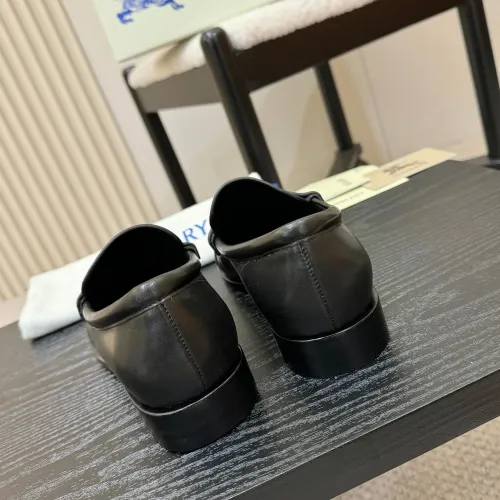Replica Burberry Leather Shoes For Women #1400777 $112.00 USD for Wholesale