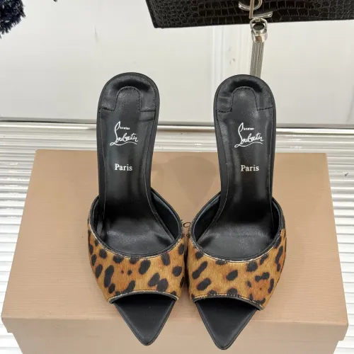 Replica Christian Louboutin CL Slippers For Women #1400778 $105.00 USD for Wholesale