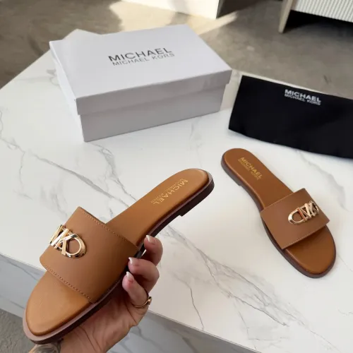 Replica Michael Kors Slippers For Women #1400785 $82.00 USD for Wholesale