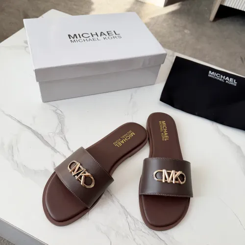 Wholesale Michael Kors Slippers For Women #1400786 $82.00 USD, Wholesale Quality Replica Michael Kors Slippers