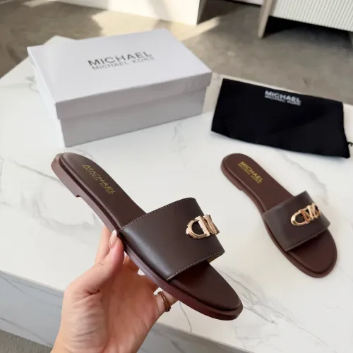 Replica Michael Kors Slippers For Women #1400786 $82.00 USD for Wholesale