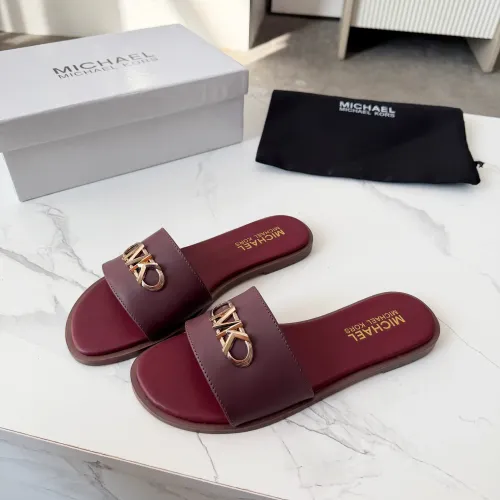 Wholesale Michael Kors Slippers For Women #1400788 $82.00 USD, Wholesale Quality Replica Michael Kors Slippers