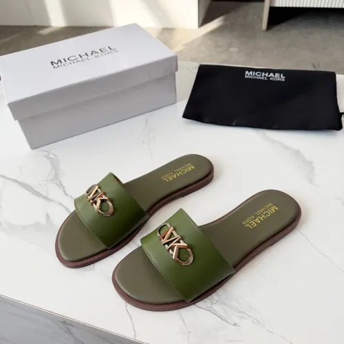 Wholesale Michael Kors Slippers For Women #1400789 $82.00 USD, Wholesale Quality Replica Michael Kors Slippers