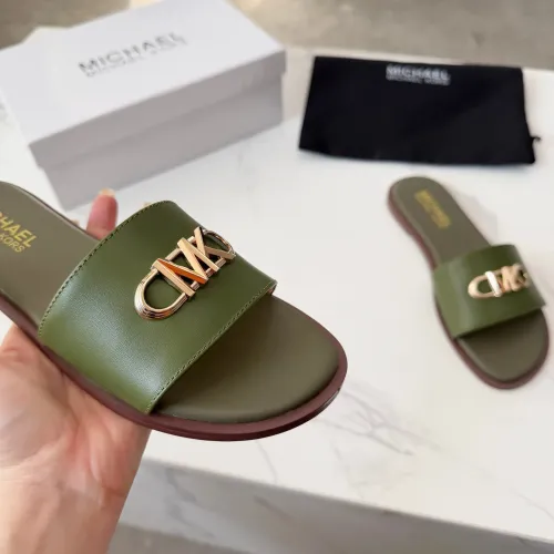 Replica Michael Kors Slippers For Women #1400789 $82.00 USD for Wholesale