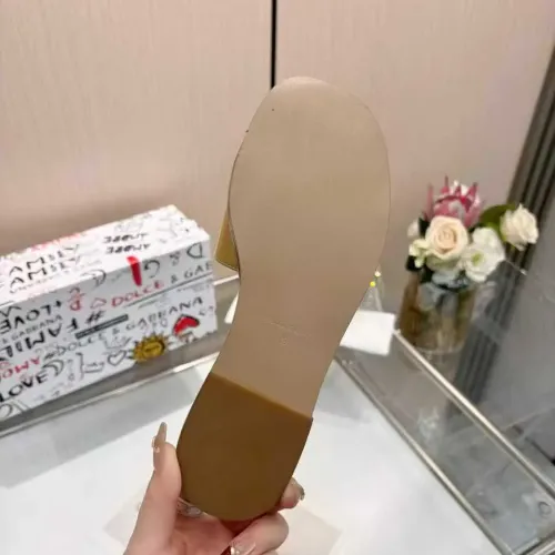 Replica Dolce & Gabbana D&G Slippers For Women #1400790 $82.00 USD for Wholesale