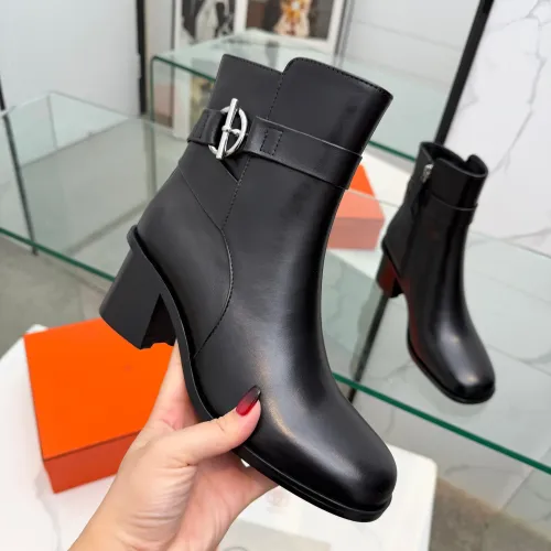 Wholesale Hermes Boots For Women #1400805 $145.00 USD, Wholesale Quality Replica Hermes Boots