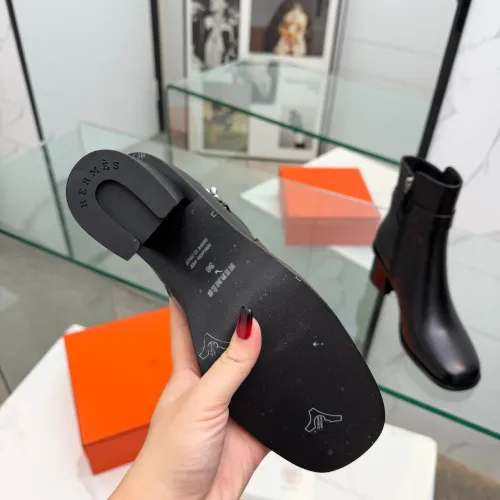 Replica Hermes Boots For Women #1400805 $145.00 USD for Wholesale