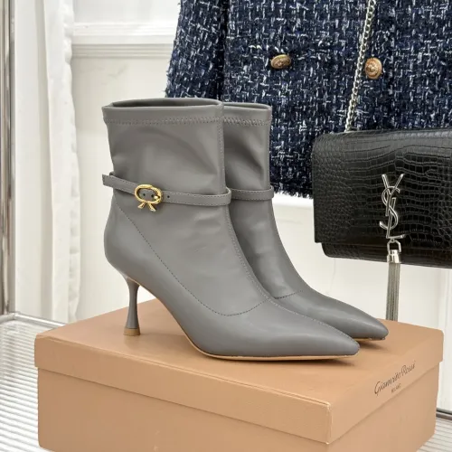 Wholesale Gianvito Rossi Boots For Women #1400807 $115.00 USD, Wholesale Quality Replica Gianvito Rossi Boots