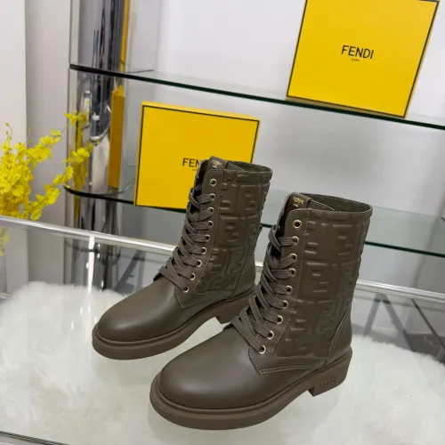 Wholesale Fendi Fashion Boots For Women #1400813 $118.00 USD, Wholesale Quality Replica Fendi Fashion Boots