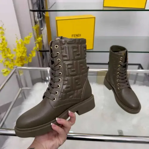 Replica Fendi Fashion Boots For Women #1400813 $118.00 USD for Wholesale