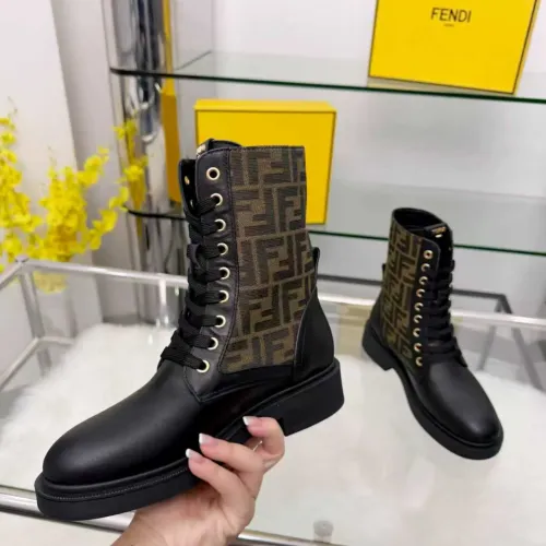 Replica Fendi Fashion Boots For Women #1400815 $118.00 USD for Wholesale