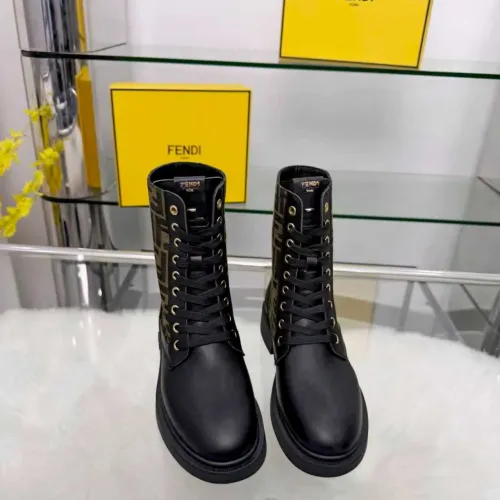 Replica Fendi Fashion Boots For Women #1400815 $118.00 USD for Wholesale