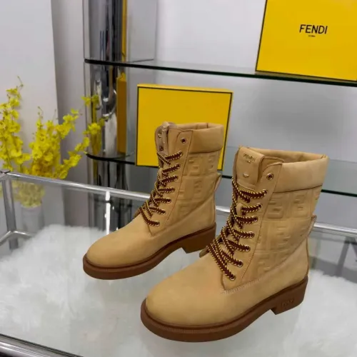 Wholesale Fendi Fashion Boots For Women #1400816 $125.00 USD, Wholesale Quality Replica Fendi Fashion Boots