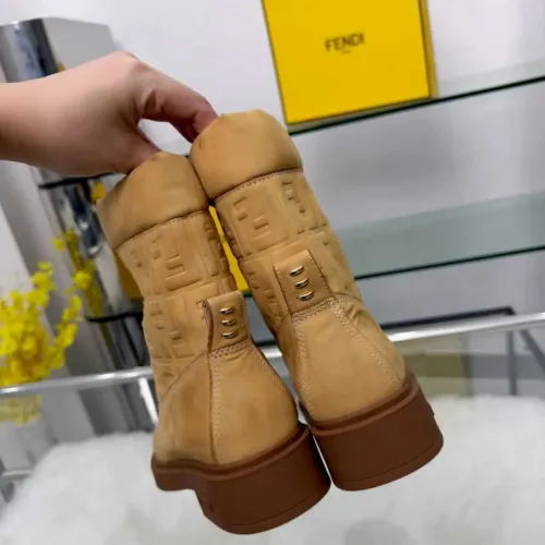Replica Fendi Fashion Boots For Women #1400816 $125.00 USD for Wholesale