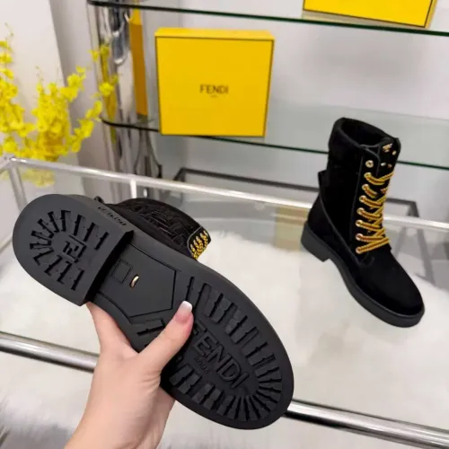 Replica Fendi Fashion Boots For Women #1400817 $125.00 USD for Wholesale