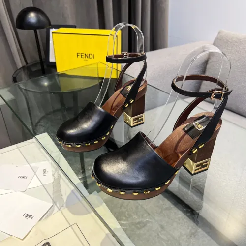Wholesale Fendi Sandal For Women #1400832 $160.00 USD, Wholesale Quality Replica Fendi Sandal