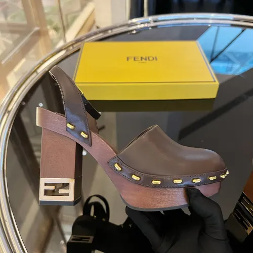 Replica Fendi Sandal For Women #1400833 $160.00 USD for Wholesale