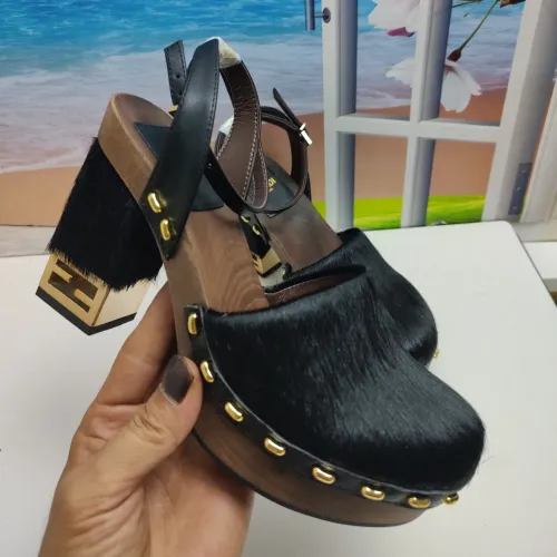 Wholesale Fendi Sandal For Women #1400834 $160.00 USD, Wholesale Quality Replica Fendi Sandal