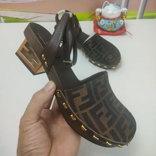Wholesale Fendi Sandal For Women #1400835 $160.00 USD, Wholesale Quality Replica Fendi Sandal