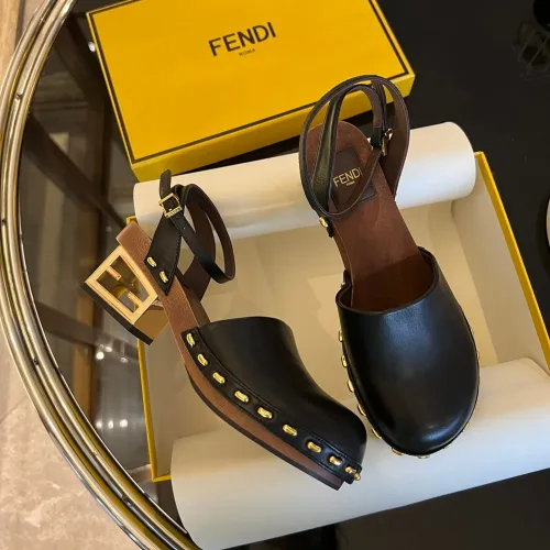 Wholesale Fendi Sandal For Women #1400837 $160.00 USD, Wholesale Quality Replica Fendi Sandal