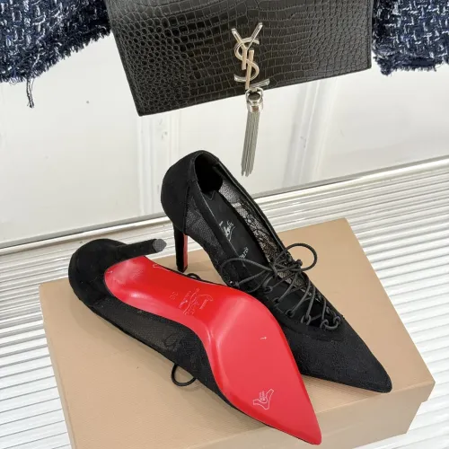 Replica Christian Louboutin High-heeled shoes For Women #1400846 $105.00 USD for Wholesale