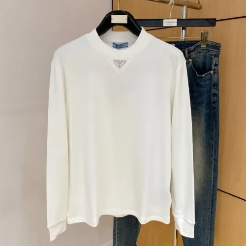 Wholesale Prada T-Shirts Long Sleeved For Unisex #1400848 $76.00 USD, Wholesale Quality Replica Prada T-Shirts