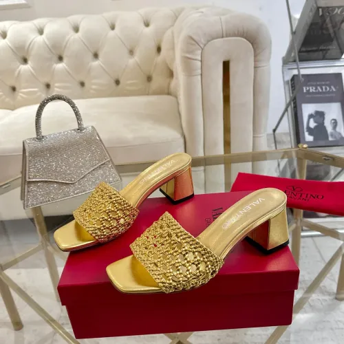 Wholesale Valentino Slippers For Women #1400853 $85.00 USD, Wholesale Quality Replica Valentino Slippers