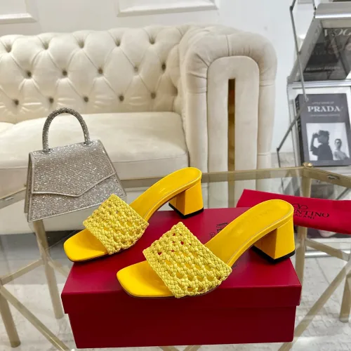 Wholesale Valentino Slippers For Women #1400854 $85.00 USD, Wholesale Quality Replica Valentino Slippers