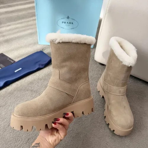 Replica Prada Boots For Women #1400924 $118.00 USD for Wholesale