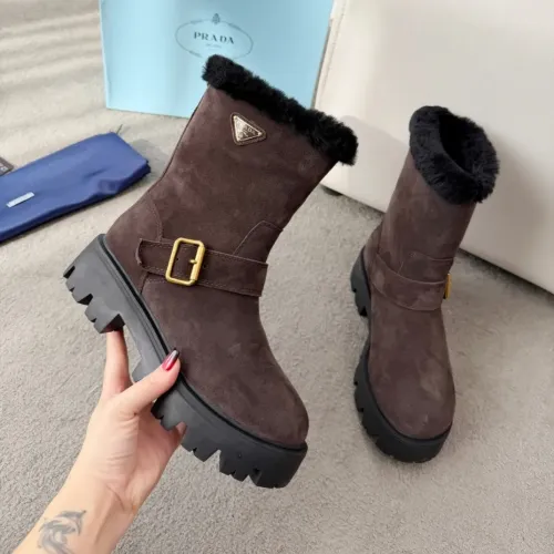 Wholesale Prada Boots For Women #1400925 $118.00 USD, Wholesale Quality Replica Prada Boots