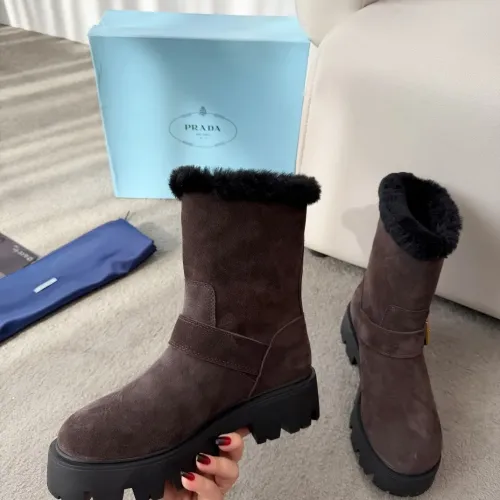 Replica Prada Boots For Women #1400925 $118.00 USD for Wholesale
