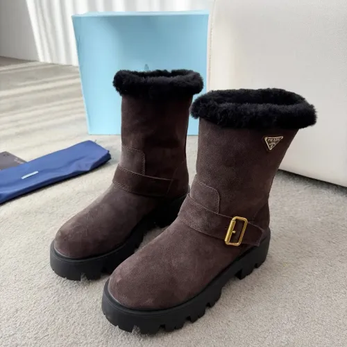 Replica Prada Boots For Women #1400925 $118.00 USD for Wholesale