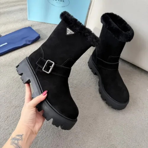 Wholesale Prada Boots For Women #1400926 $118.00 USD, Wholesale Quality Replica Prada Boots
