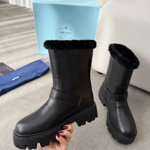 Replica Prada Boots For Women #1400927 $118.00 USD for Wholesale