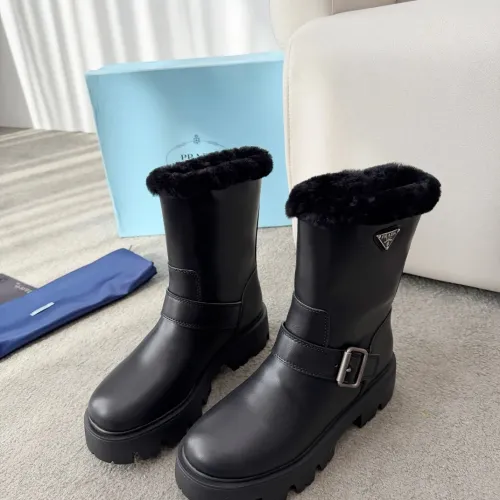 Replica Prada Boots For Women #1400927 $118.00 USD for Wholesale