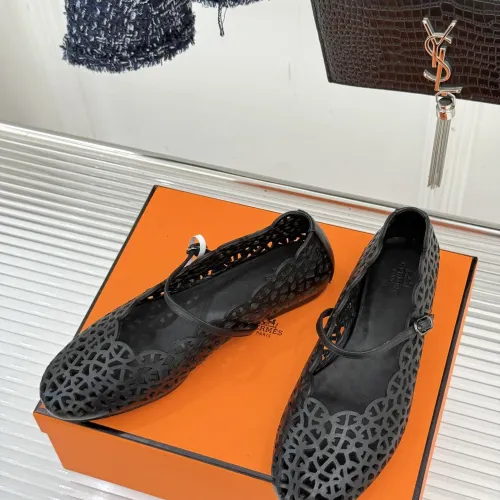 Wholesale Hermes Flat Shoes For Women #1400940 $112.00 USD, Wholesale Quality Replica Hermes Flat Shoes